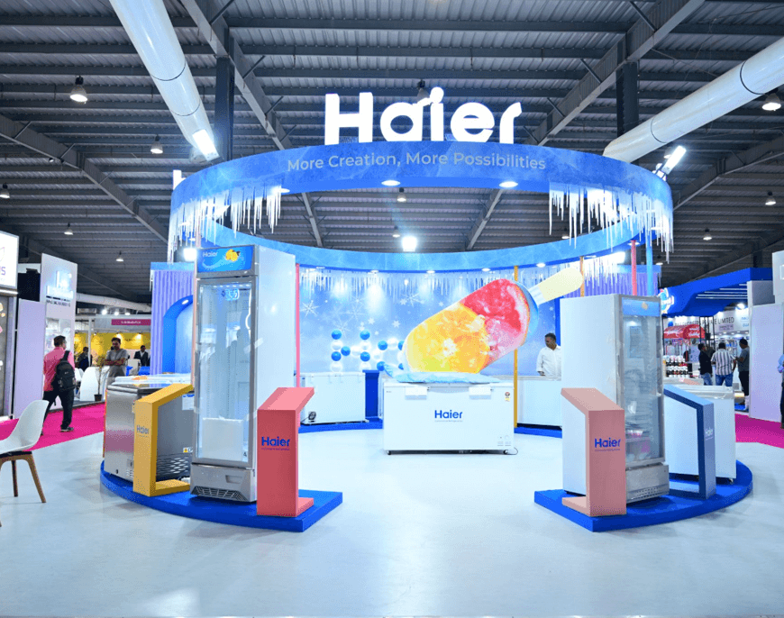 Haier IICE Stall, Ghandinagar, Awarded Best Innovative Stall